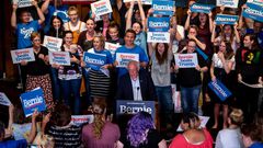 Sanders Posts Biggest Quarter, Adding $25 Million