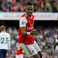 Leveller: Pierre-Emerick Aubameyang scored Arsenal's equaliser in a 2-2 draw against Tottenham
