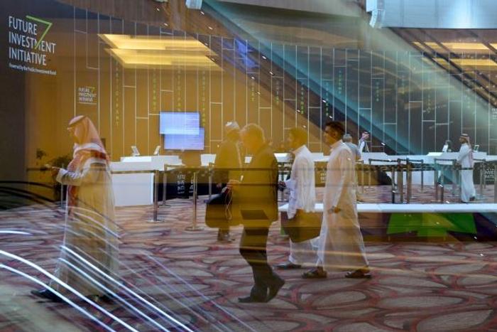 Saudi Arabia which is hosting a Davos-style economic conference is trying to project itself as a dynamic investment destination