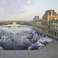 This huge collage by French artist JR in the courtyard of the Louvre lasted just a few hours before its 2,000-odd bits of paper were torn to shreds