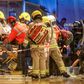 Eye-witnesses told local media that a Mandarin-speaking man attacked people shortly after shouting pro-Beijing slogans