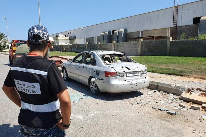 Mitiga airport has been hit multiple times by rockets and air strikes
