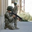 Turkish soldiers patrolled the town of Tal Abyad in northern Syria a day after the agreement between Moscow and Ankara