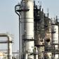 A damaged installation at Saudi Arabia's Abqaiq oil processing plant