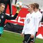 Germany train at St. Pauli's Millerntor Stadium ahead of their Euro 2020 qualifier against the Netherlands on Friday