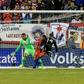 Mexico forward Javier Hernandez (right) opens the scoring on a header against the United Sates during an international friendly between Mexico and the United States at the Metlife Stadium in New Jersey