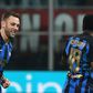 Dutch defender Stefan de Vrij (L) scored in Inter's 3-2 Milan derby win this month