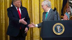 In Louisiana, Trump Attacks 'Deranged' Impeachment Inquiry and 'Radical' Governor