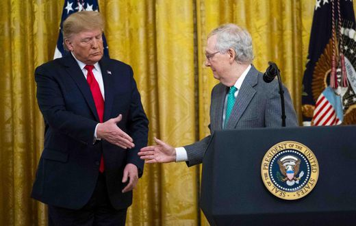 In Louisiana, Trump Attacks 'Deranged' Impeachment Inquiry and 'Radical' Governor