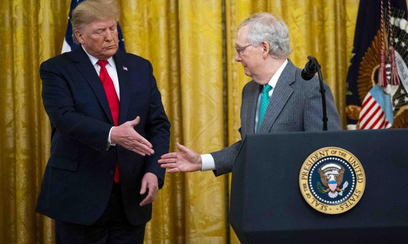 In Louisiana, Trump Attacks 'Deranged' Impeachment Inquiry and 'Radical' Governor