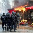 Police have banned protesters from the Champs-Elysees, scene of last week's rampage