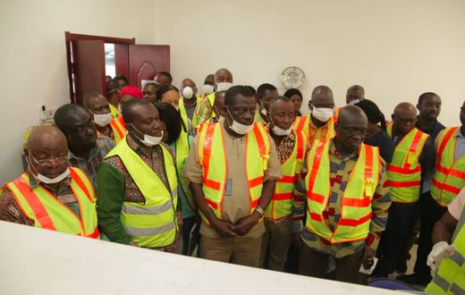 MPs tour JOSPONG facility