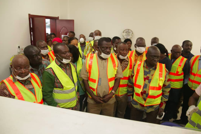 MPs tour JOSPONG facility