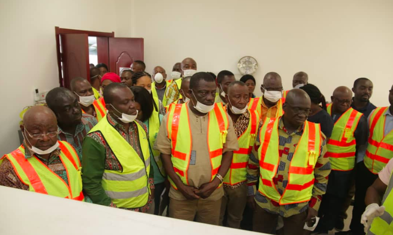 MPs tour JOSPONG facility