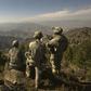At the peak of international action in Afghanistan, about 130,000 soldiers from some 50 nations helped the government assert control