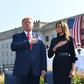 US President Donald Trump and First Lady Melania Trump attend 9/11 remembrance ceremonies where Trump says US war on Taliban intensifying