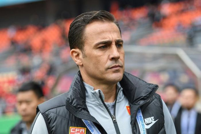 Fabio Cannavaro's short reign as China coach could already be over after the hosts were beaten for the second time in five days on Monday and again failed to score