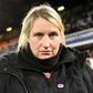 Chelsea Women's manager Emma Hayes (pictured March 2018) said Barclays' announcement "demonstrates that we have got the pulling power to ring the very best to the league"