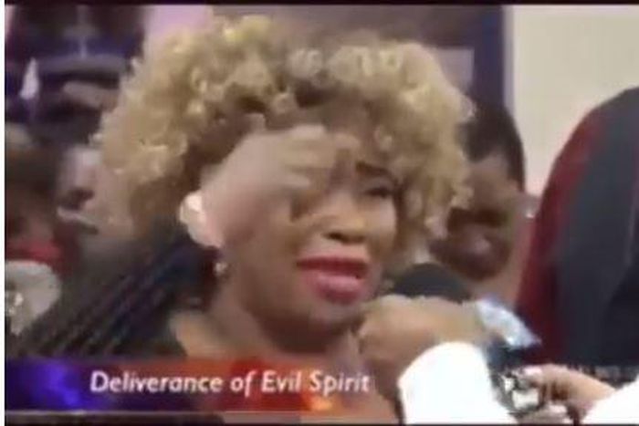 Pastor casts out “spirit of oral sex” from female church member (video)