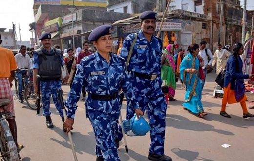 Security has been stepped up in the Indian city of Ayodhya ahead of a Supreme Court verdict on the future of a disputed religious site