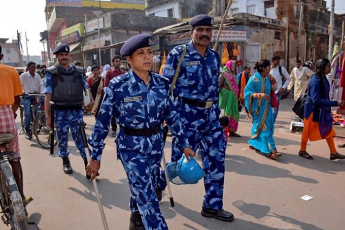 Security has been stepped up in the Indian city of Ayodhya ahead of a Supreme Court verdict on the future of a disputed religious site