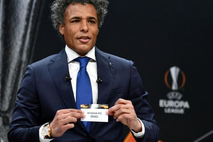 UEFA Europa league ambassador and former Netherlands striker, Pierre van Hooijdonk, pulled Arsenal's name out of the hat in Friday's draw
