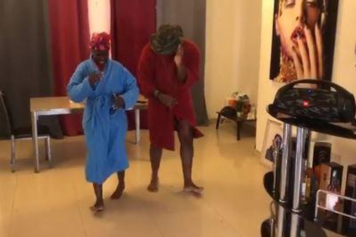 Fella Makafui and Medikal