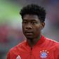 David Alaba is set to miss Bayern Munich's Champions League opener against Red Star Belgrade on Wednesday