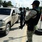 Armed civil defence volunteers and police have been searching vehicles at checkpoints in the southern province of Narathiwat