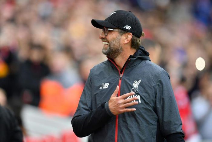 Jurgen Klopp's Liverpool are eight points clear at the top of the Premier League
