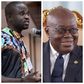 Manasseh Azure Awuni and President Nana Addo Dankwa Akufo-Addo