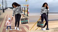 Yvonne Nelson and Daughter