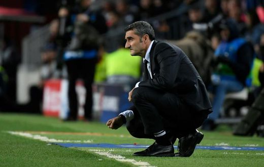 Valverde at Tuesday's goalless draw