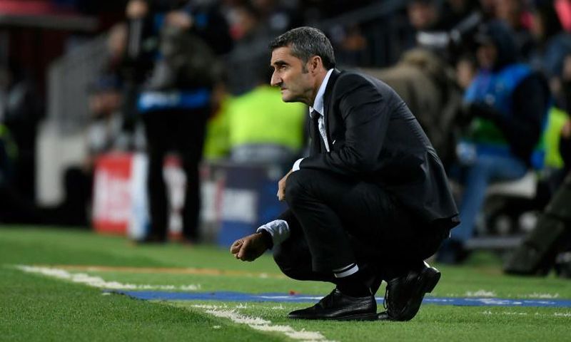 Valverde at Tuesday's goalless draw