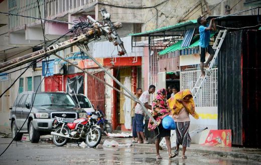 Idai tore into central Mozambique on Thursday before continuing on to Zimbabwe