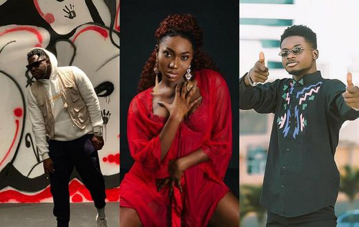 Medikal, Wendy Shay and Kuami Eugene