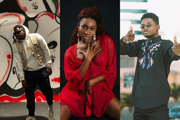 Medikal, Wendy Shay and Kuami Eugene