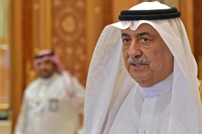 Ibrahim al-Assaf, pictured in April 2019, will be demoted to minister of state