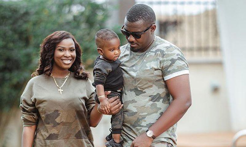 John Dumelo, Gifty and John Dumelo Jnr
