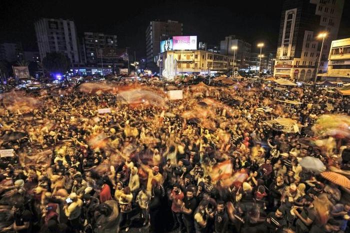 Crowds of protesters have thronged Lebanese cities for days, cutting main roads and paralysing the country with school and bank closures