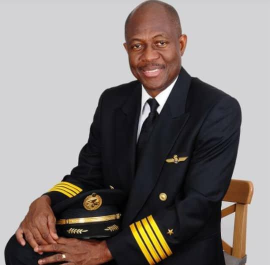 Retired Ghanaian pilot, Michael Yaw Foli