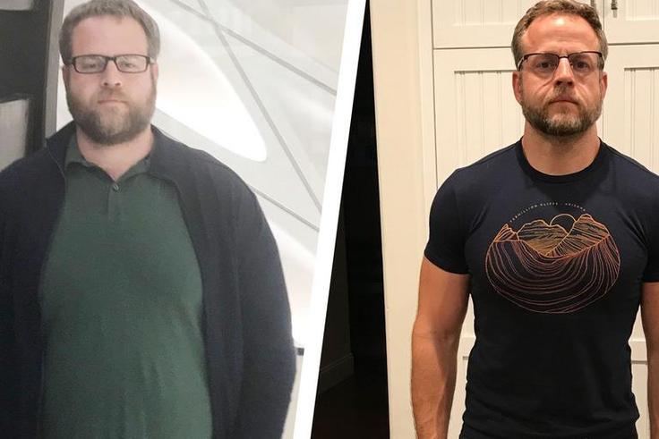 How This Guy Dropped 60 Pounds and Built Muscle