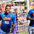 Simone Verdi (L) and Arkadiusz Milik (R) both scored for Napoli.