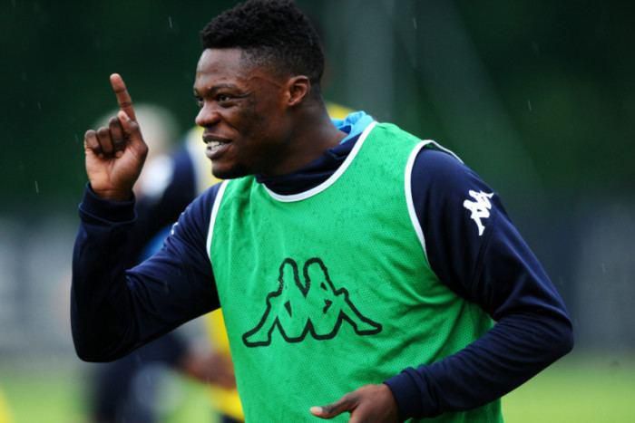 Caleb Ekuban has scored two goals in two matches for the Black Stars