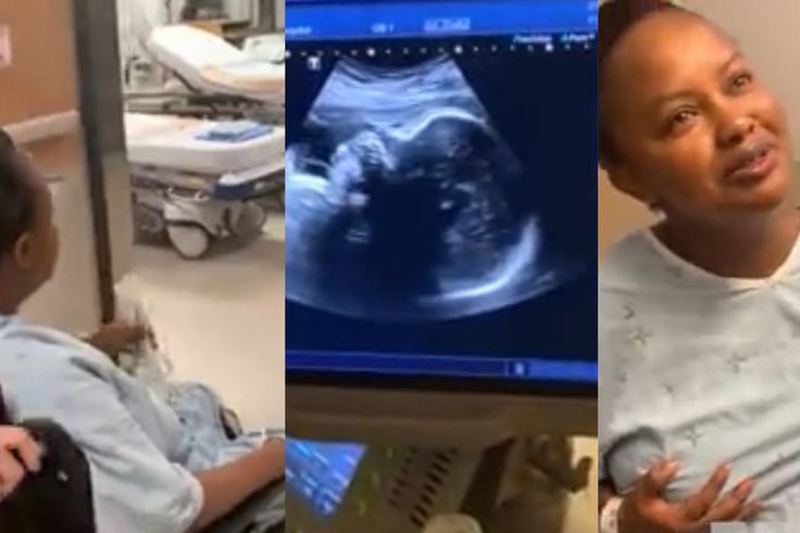 Nana Ama McBrown and baby