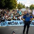 Swiss activists have joined the wave of civil disobedience protesting the lack of government action to tackle climate change