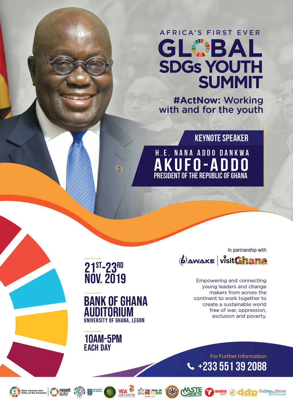 Ghana to host Africa’s first ever Global SDGs Youth Summit