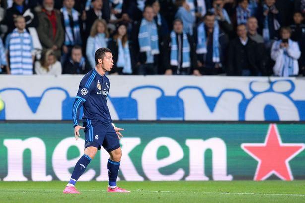 Ronaldo against Malmo