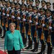 Protesters in Hong Kong have appealed to Angela Merkel to support them in her meetings with China's leadership