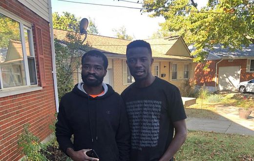 Evangelist Addai and Kwaku Manu